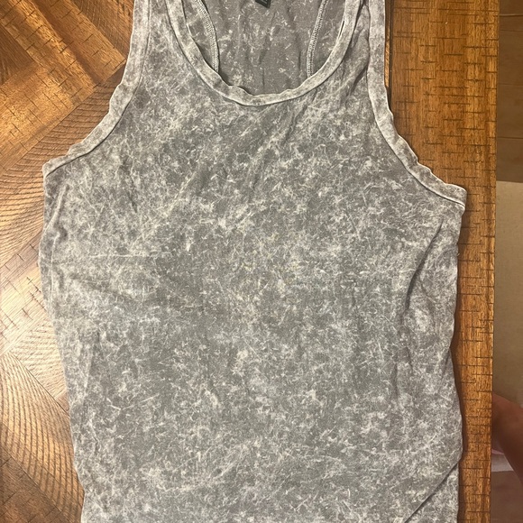 Wild Fable Charcoal Acid Wash Top - Picture 1 of 2
